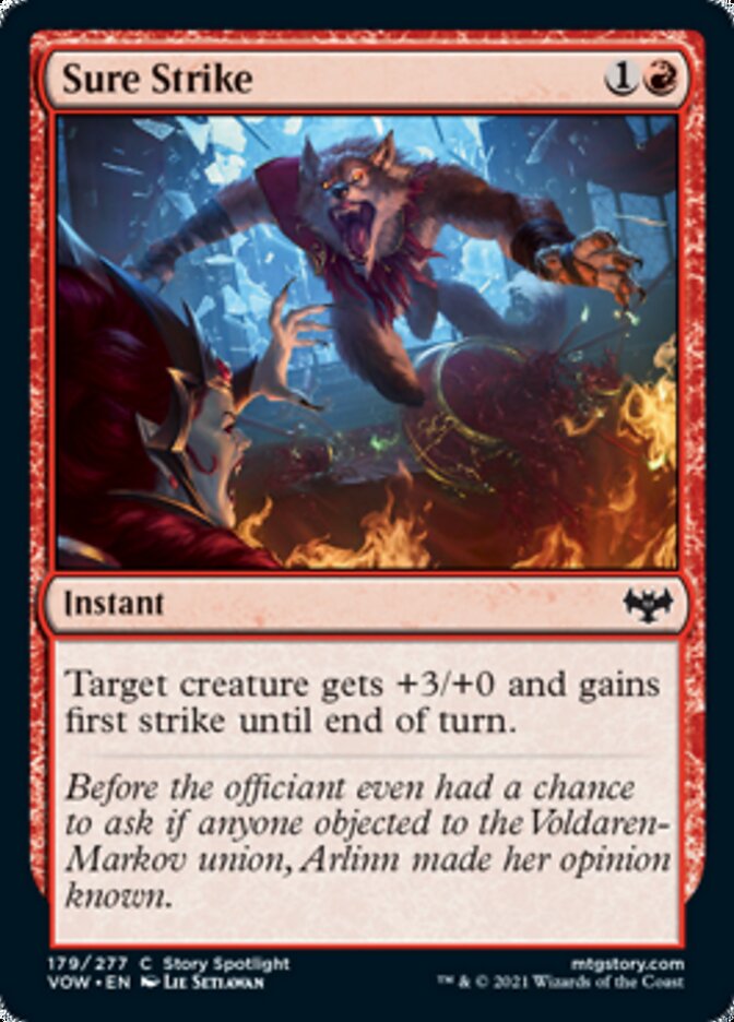 Sure Strike [Innistrad: Crimson Vow] | Deep Dive Games St. Marys