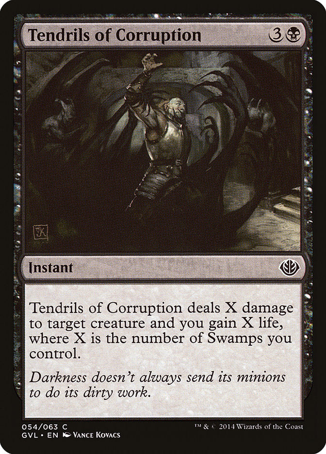 Tendrils of Corruption (Garruk vs. Liliana) [Duel Decks Anthology] | Deep Dive Games St. Marys