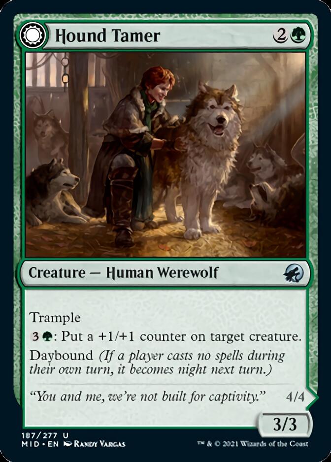 Hound Tamer // Untamed Pup [Innistrad: Midnight Hunt] | Deep Dive Games St. Marys