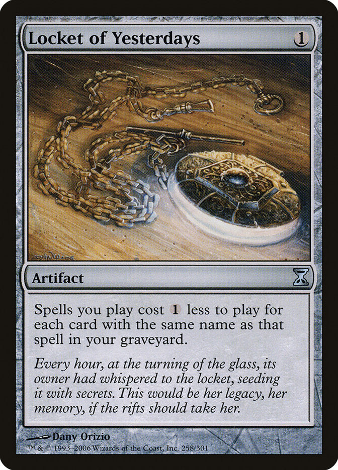 Locket of Yesterdays [Time Spiral] | Deep Dive Games St. Marys