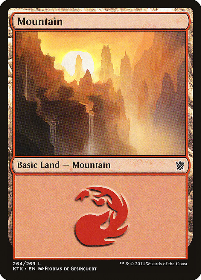 Mountain (264) [Khans of Tarkir] | Deep Dive Games St. Marys