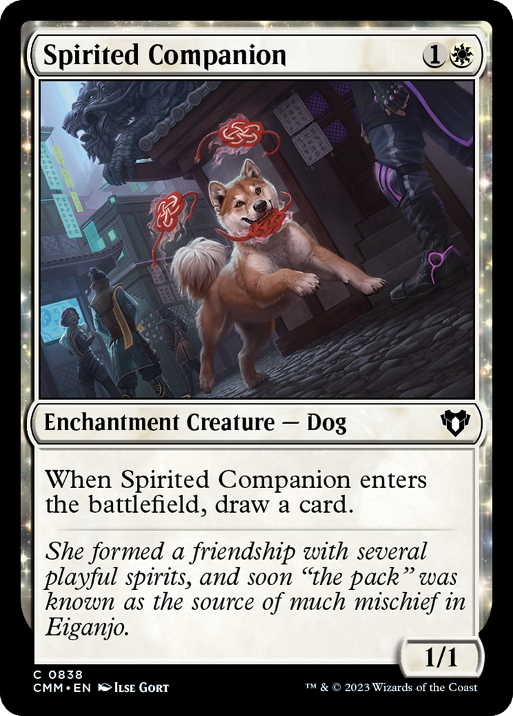 Spirited Companion [Commander Masters] | Deep Dive Games St. Marys