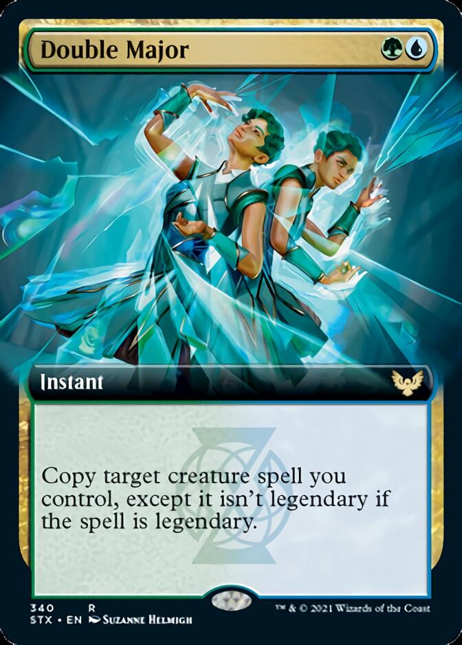 Double Major (Extended Art) [Strixhaven: School of Mages] | Deep Dive Games St. Marys