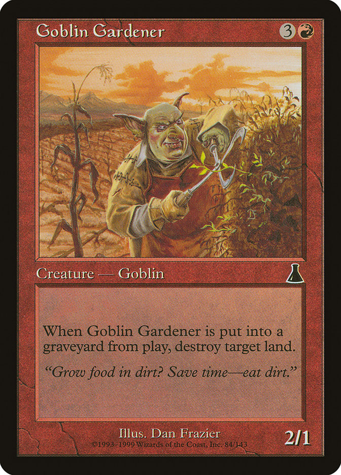 Goblin Gardener [Urza's Destiny] | Deep Dive Games St. Marys