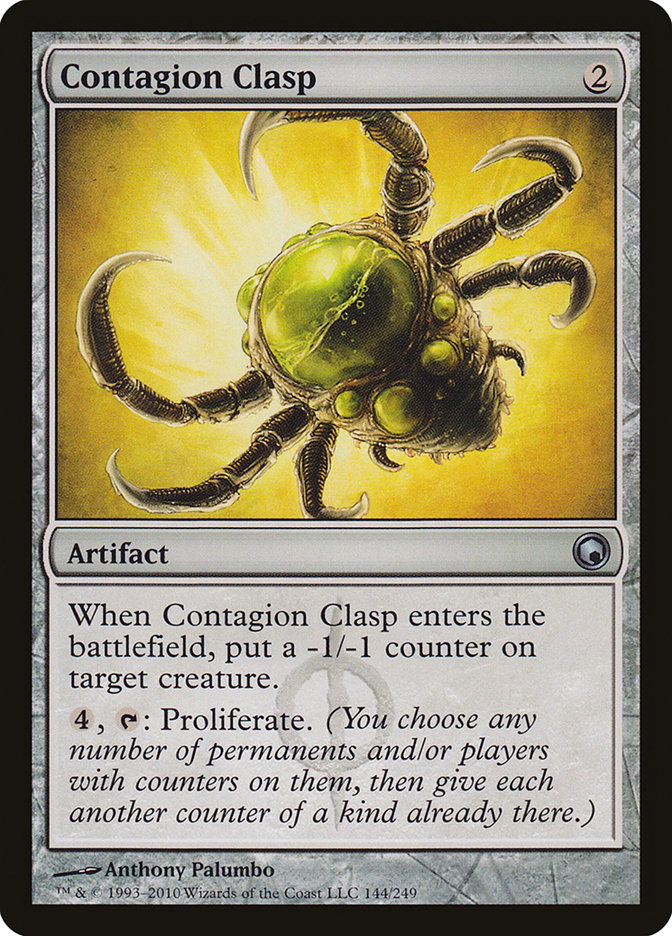 Contagion Clasp [Scars of Mirrodin] | Deep Dive Games St. Marys