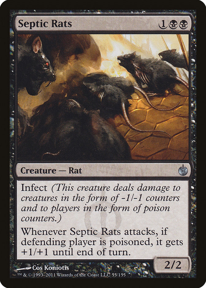 Septic Rats [Mirrodin Besieged] | Deep Dive Games St. Marys