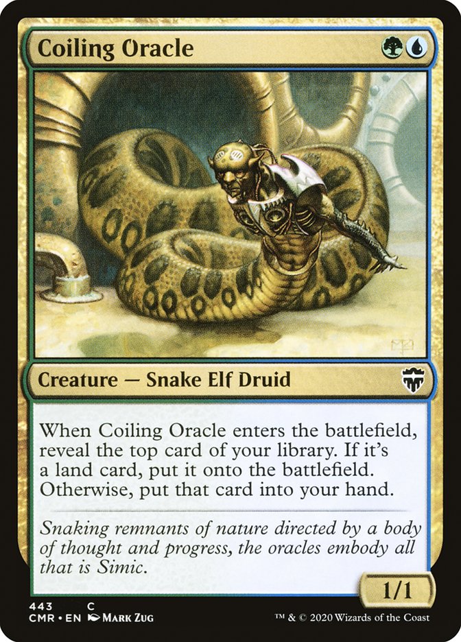 Coiling Oracle [Commander Legends] | Deep Dive Games St. Marys