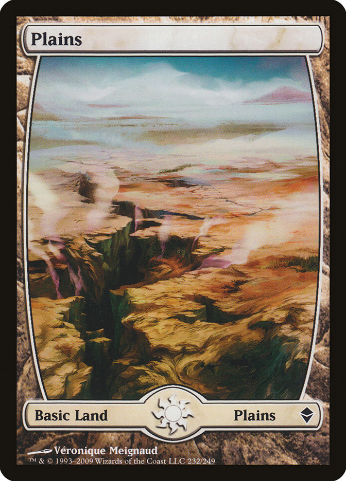 Plains (232) [Zendikar] | Deep Dive Games St. Marys