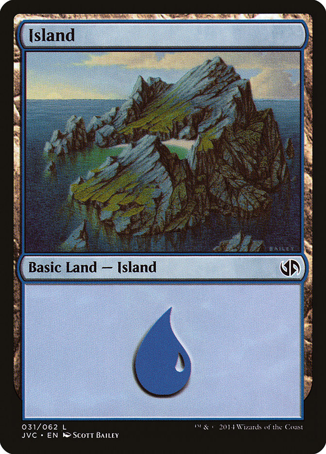 Island (31) [Duel Decks Anthology] | Deep Dive Games St. Marys