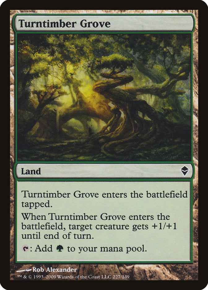 Turntimber Grove [Zendikar] | Deep Dive Games St. Marys