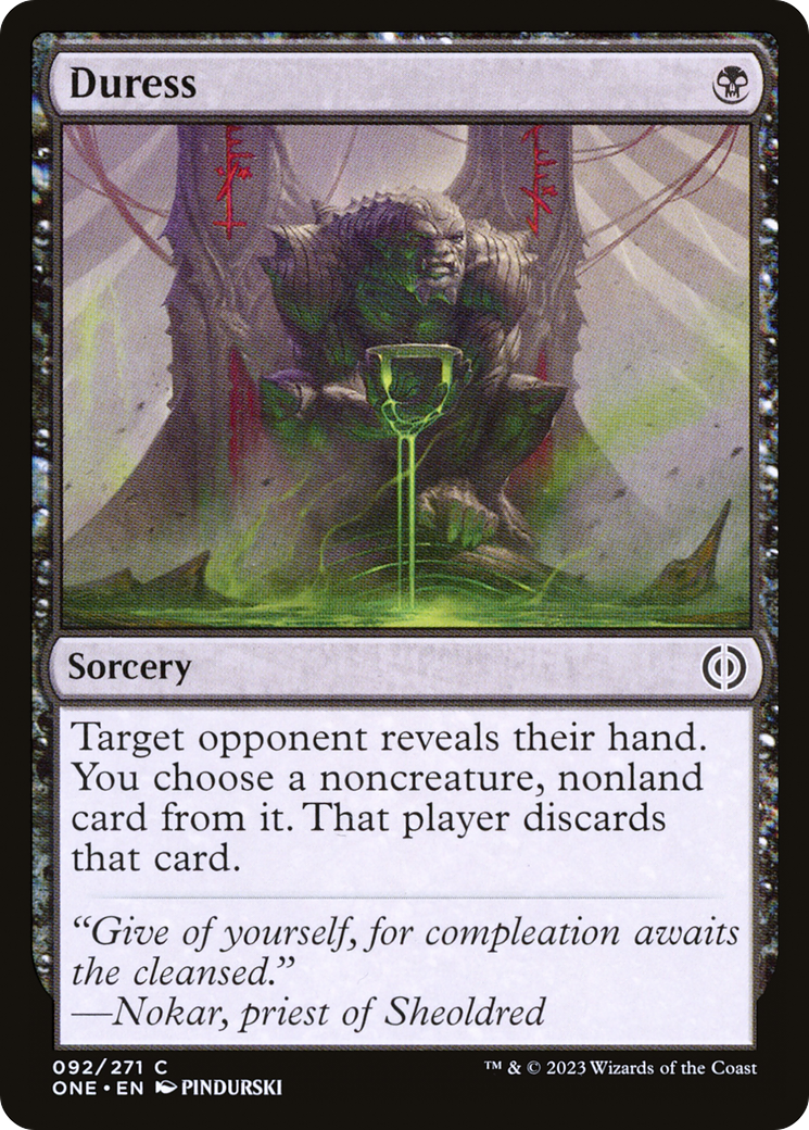 Duress [Phyrexia: All Will Be One] | Deep Dive Games St. Marys