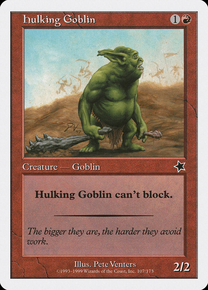 Hulking Goblin [Starter 1999] | Deep Dive Games St. Marys