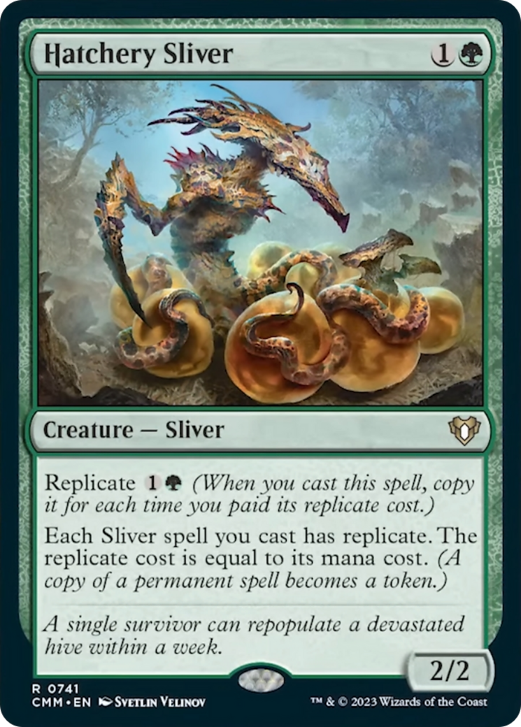 Hatchery Sliver [Commander Masters] | Deep Dive Games St. Marys