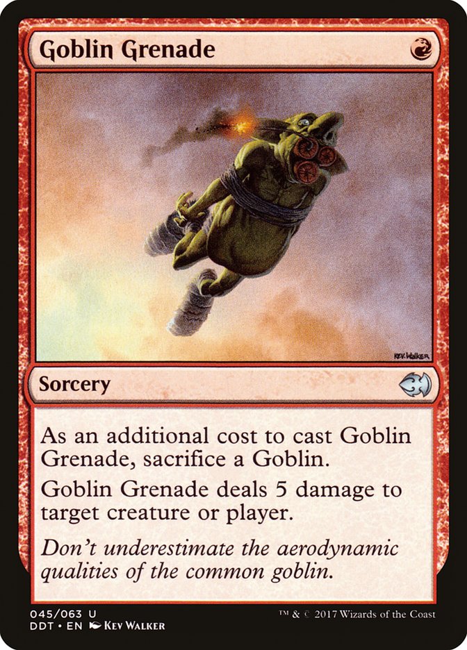 Goblin Grenade [Duel Decks: Merfolk vs. Goblins] | Deep Dive Games St. Marys
