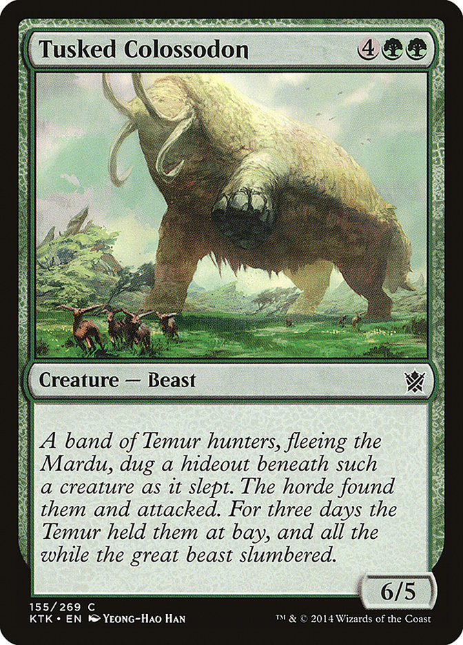 Tusked Colossodon [Khans of Tarkir] | Deep Dive Games St. Marys