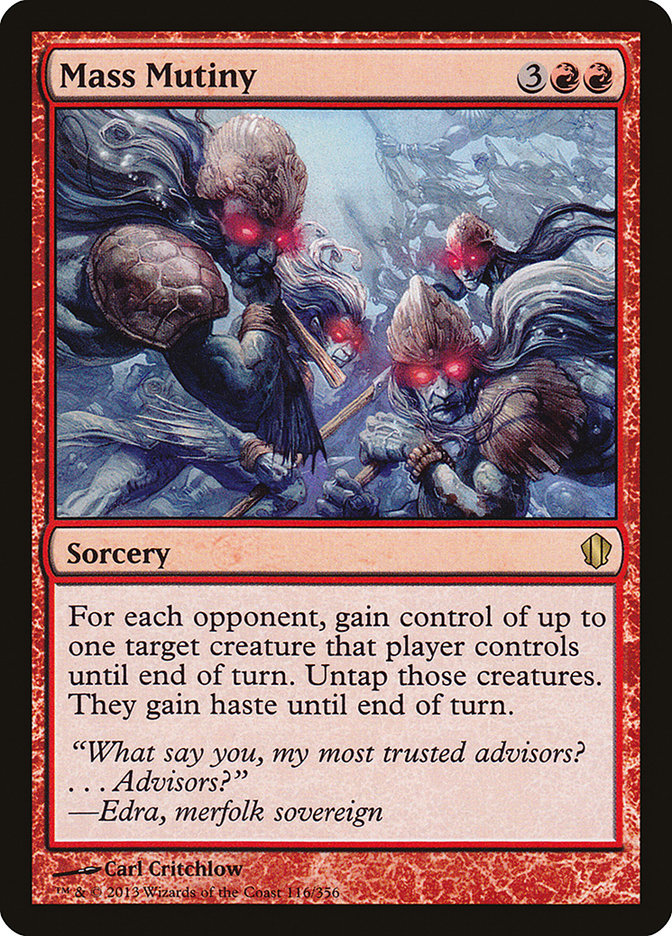 Mass Mutiny [Commander 2013] | Deep Dive Games St. Marys