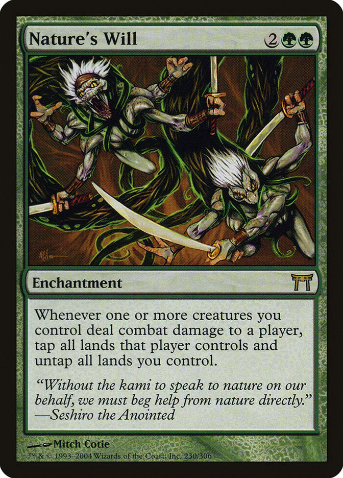 Nature's Will [Champions of Kamigawa] | Deep Dive Games St. Marys