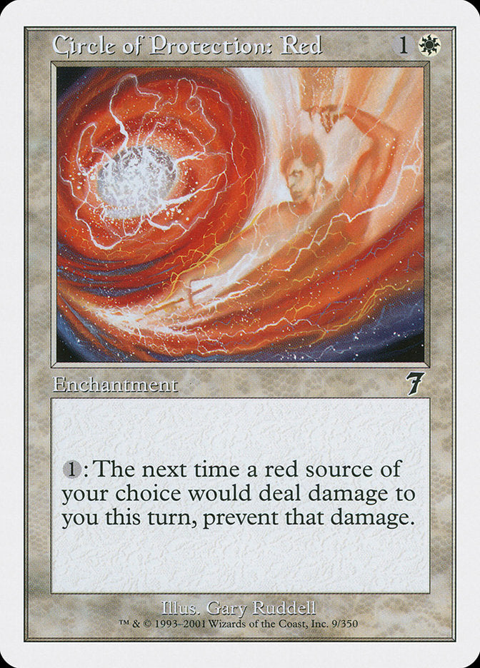 Circle of Protection: Red [Seventh Edition] | Deep Dive Games St. Marys