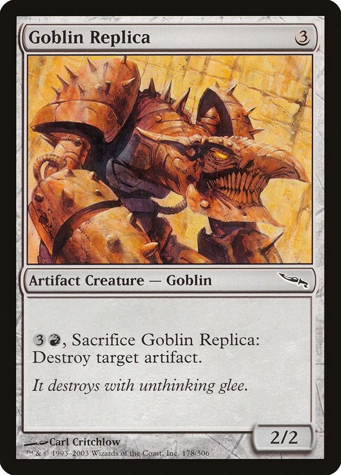 Goblin Replica [Mirrodin] | Deep Dive Games St. Marys