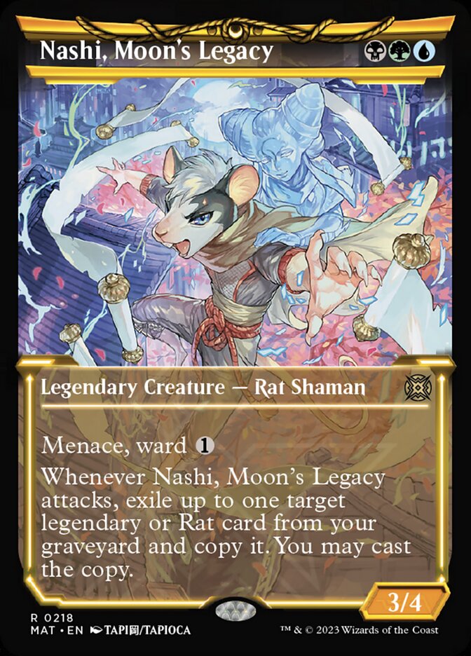 Nashi, Moon's Legacy (Showcase Halo Foil) [March of the Machine: The Aftermath] | Deep Dive Games St. Marys