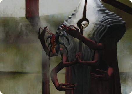 Vivisection Evangelist Art Card [Phyrexia: All Will Be One Art Series] | Deep Dive Games St. Marys