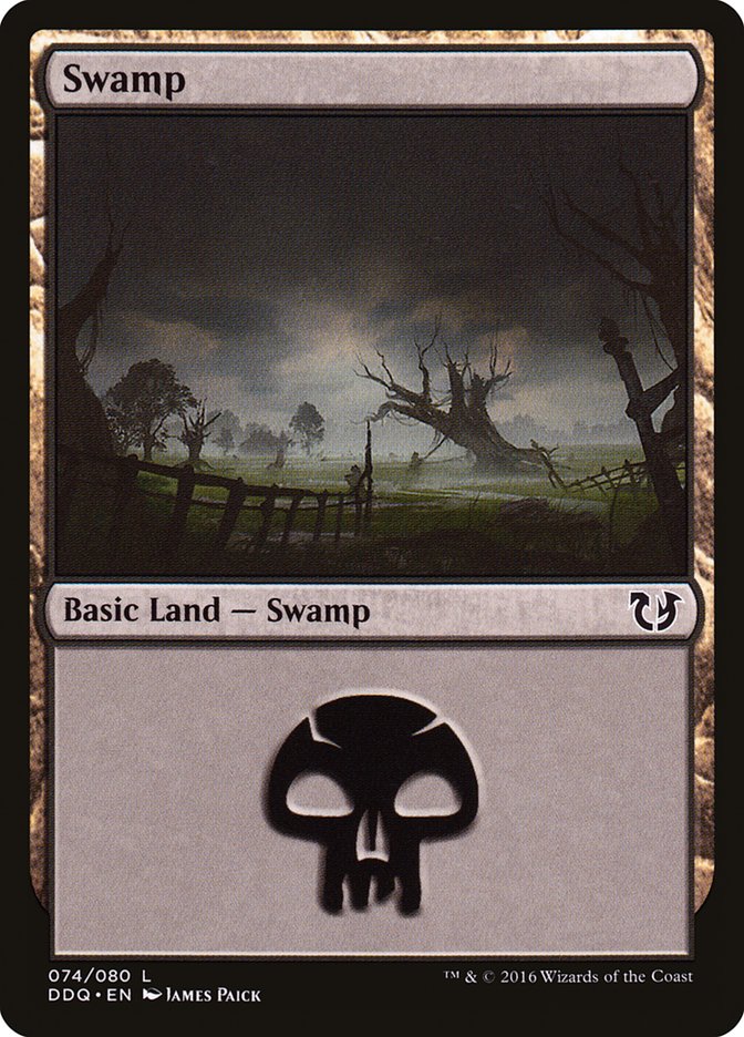 Swamp (74) [Duel Decks: Blessed vs. Cursed] | Deep Dive Games St. Marys