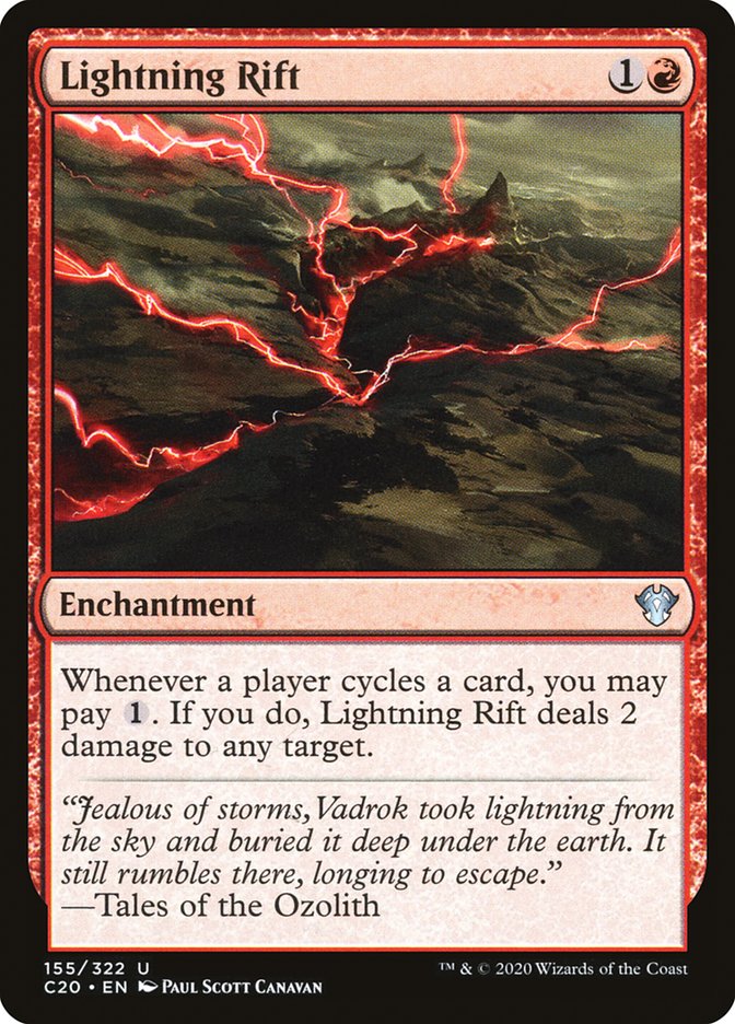 Lightning Rift [Commander 2020] | Deep Dive Games St. Marys