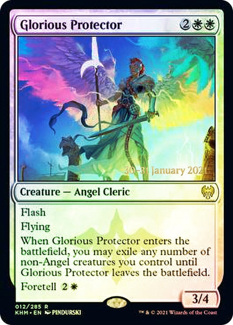 Glorious Protector [Kaldheim Prerelease Promos] | Deep Dive Games St. Marys