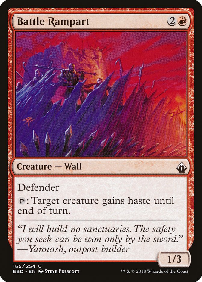 Battle Rampart [Battlebond] | Deep Dive Games St. Marys