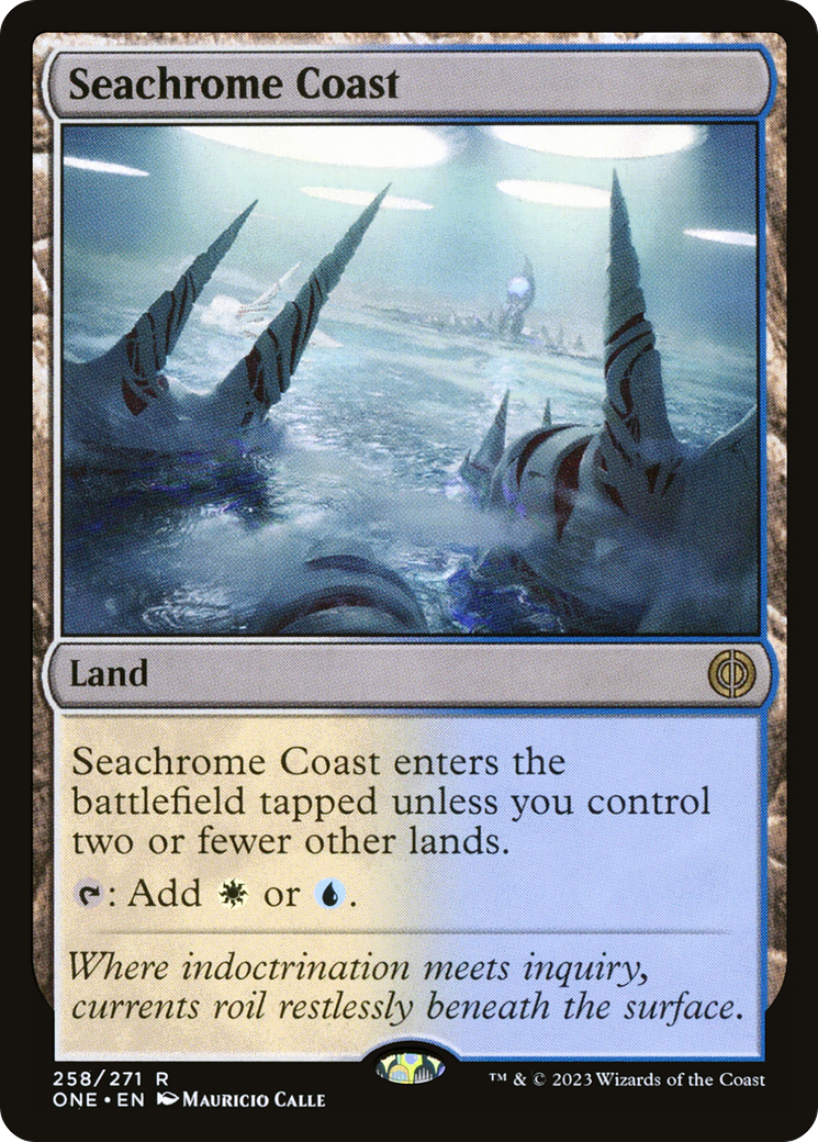 Seachrome Coast [Phyrexia: All Will Be One] | Deep Dive Games St. Marys