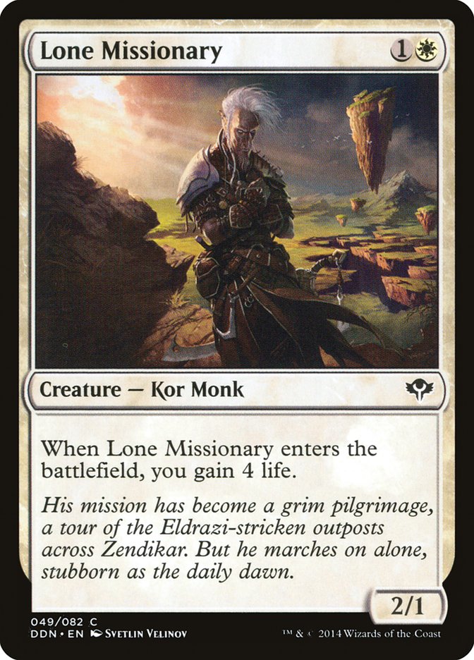 Lone Missionary [Duel Decks: Speed vs. Cunning] | Deep Dive Games St. Marys