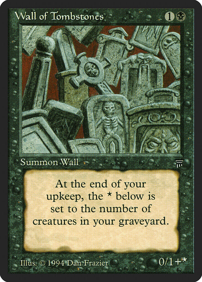 Wall of Tombstones [Legends] | Deep Dive Games St. Marys