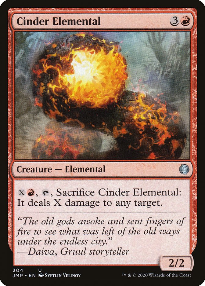 Cinder Elemental [Jumpstart] | Deep Dive Games St. Marys