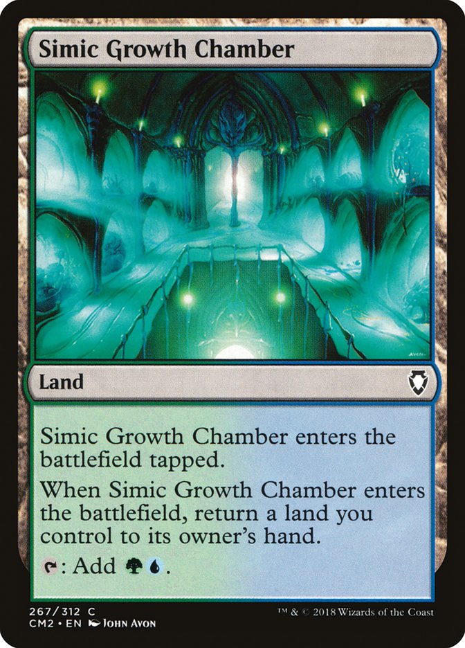 Simic Growth Chamber [Commander Anthology Volume II] | Deep Dive Games St. Marys