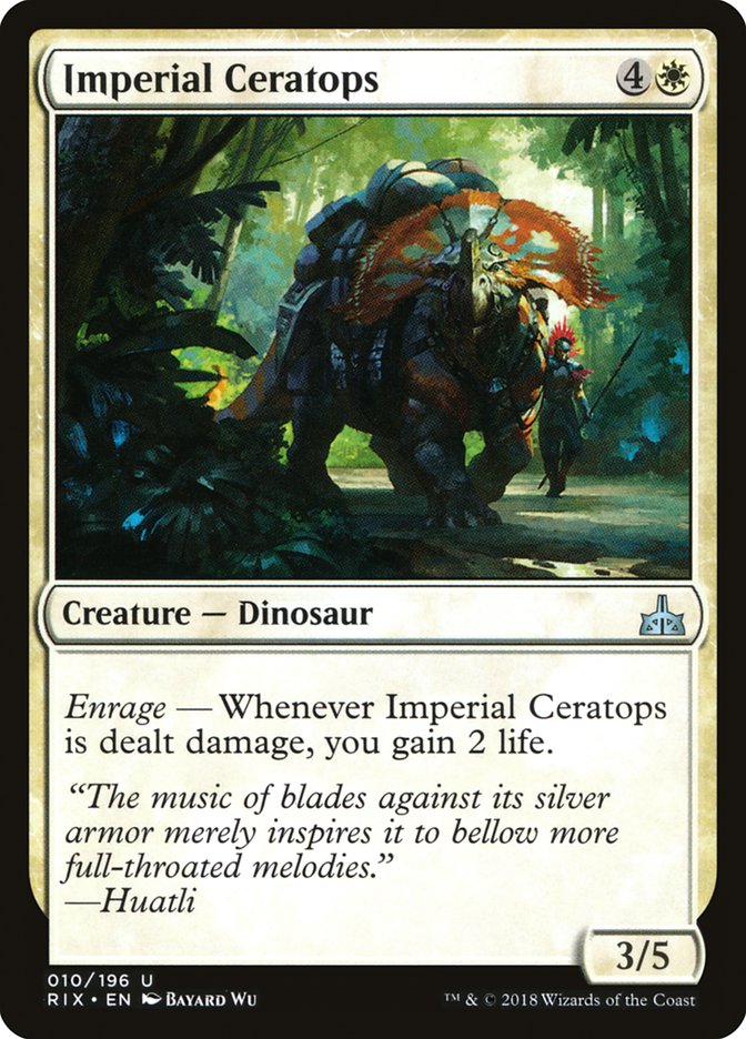 Imperial Ceratops [Rivals of Ixalan] | Deep Dive Games St. Marys