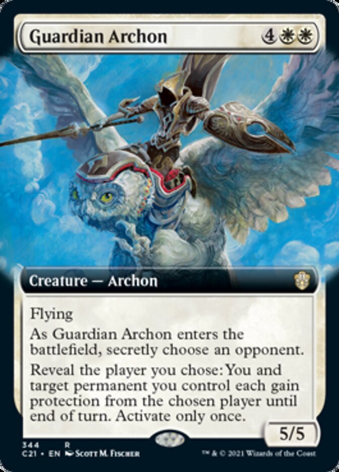 Guardian Archon (Extended Art) [Commander 2021] | Deep Dive Games St. Marys