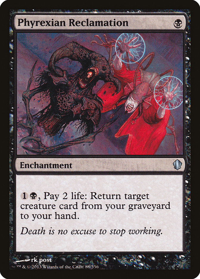 Phyrexian Reclamation [Commander 2013] | Deep Dive Games St. Marys