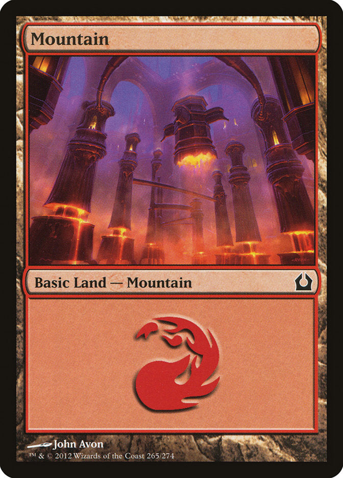 Mountain (265) [Return to Ravnica] | Deep Dive Games St. Marys