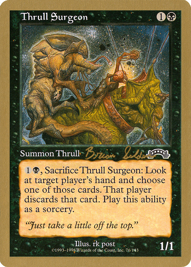 Thrull Surgeon (Brian Selden) [World Championship Decks 1998] | Deep Dive Games St. Marys