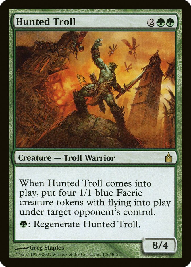 Hunted Troll [Ravnica: City of Guilds] | Deep Dive Games St. Marys