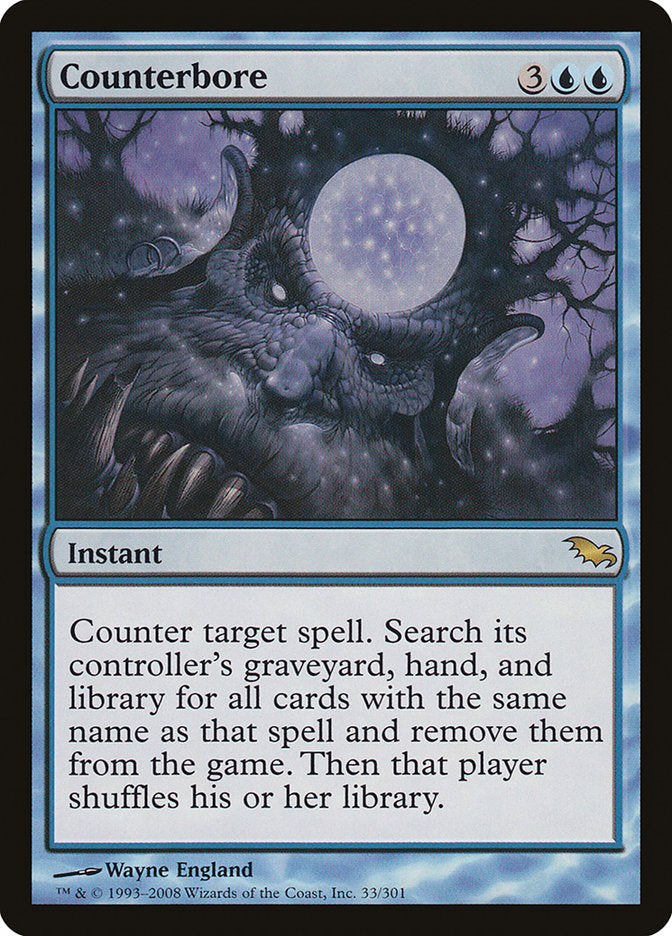 Counterbore [Shadowmoor] | Deep Dive Games St. Marys