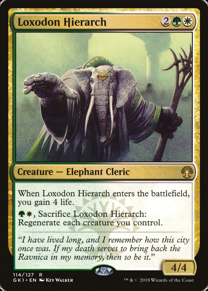 Loxodon Hierarch [Guilds of Ravnica Guild Kit] | Deep Dive Games St. Marys