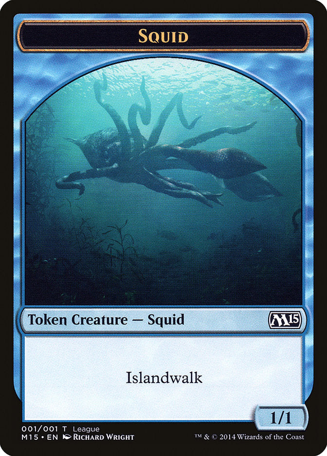 Squid Token [League Tokens 2014] | Deep Dive Games St. Marys