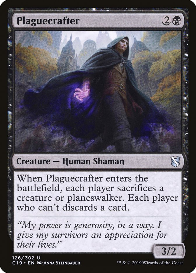 Plaguecrafter [Commander 2019] | Deep Dive Games St. Marys