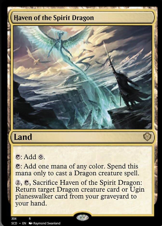 Haven of the Spirit Dragon [Starter Commander Decks] | Deep Dive Games St. Marys