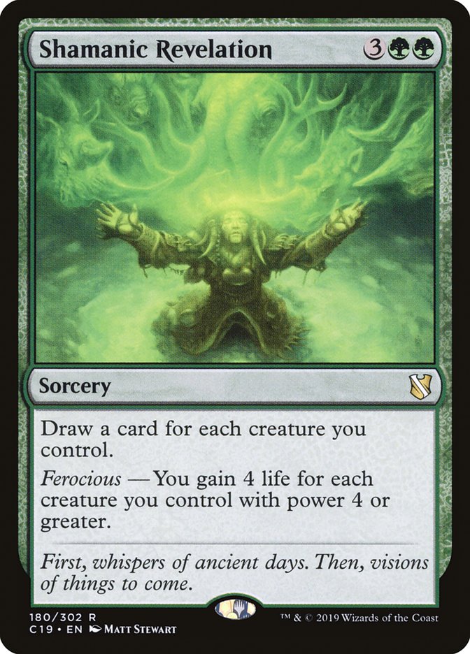 Shamanic Revelation [Commander 2019] | Deep Dive Games St. Marys