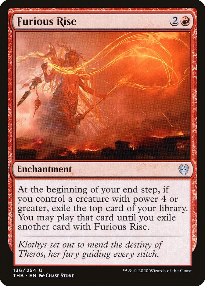 Furious Rise [Theros Beyond Death] | Deep Dive Games St. Marys