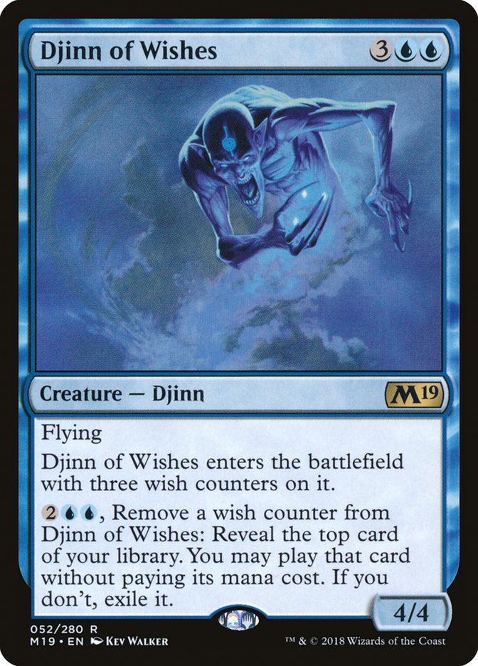 Djinn of Wishes [Core Set 2019] | Deep Dive Games St. Marys