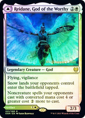 Reidane, God of the Worthy // Valkmira, Protector's Shield [Kaldheim Prerelease Promos] | Deep Dive Games St. Marys