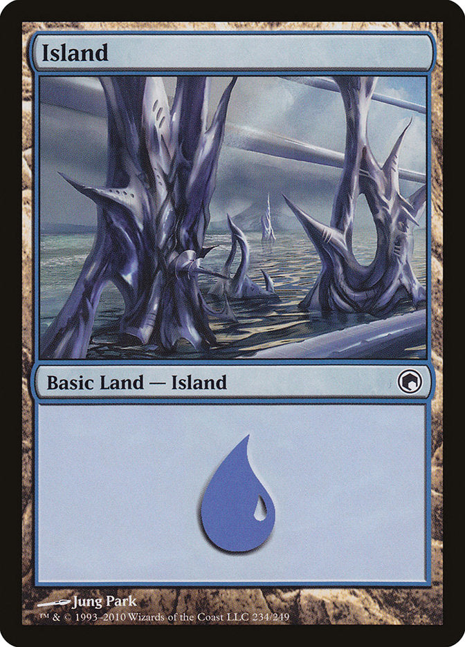 Island (234) [Scars of Mirrodin] | Deep Dive Games St. Marys